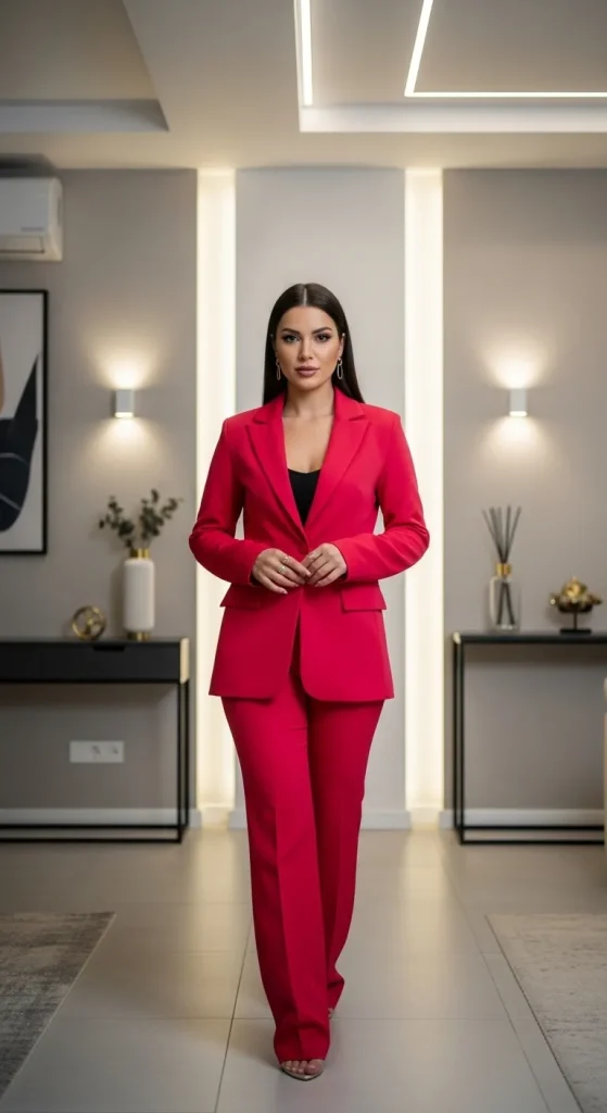 Bold Color Suit