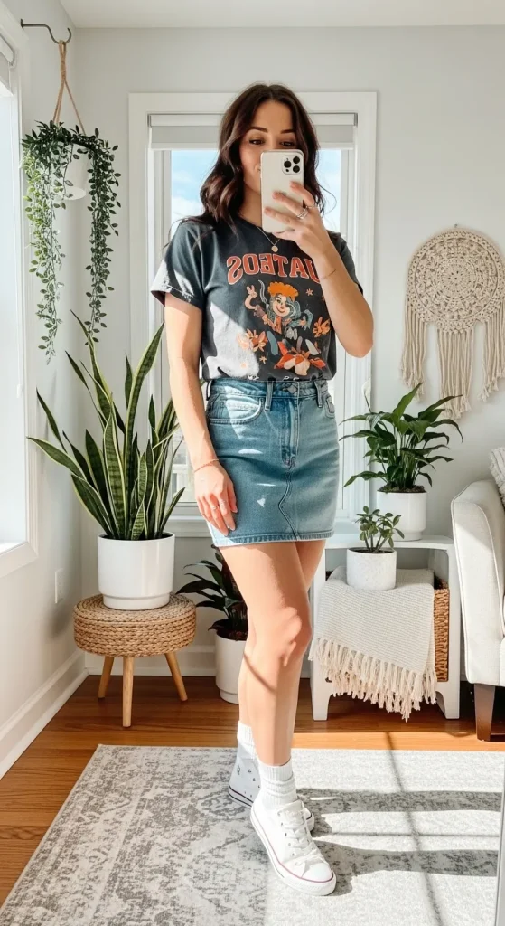 Graphic Tee Look