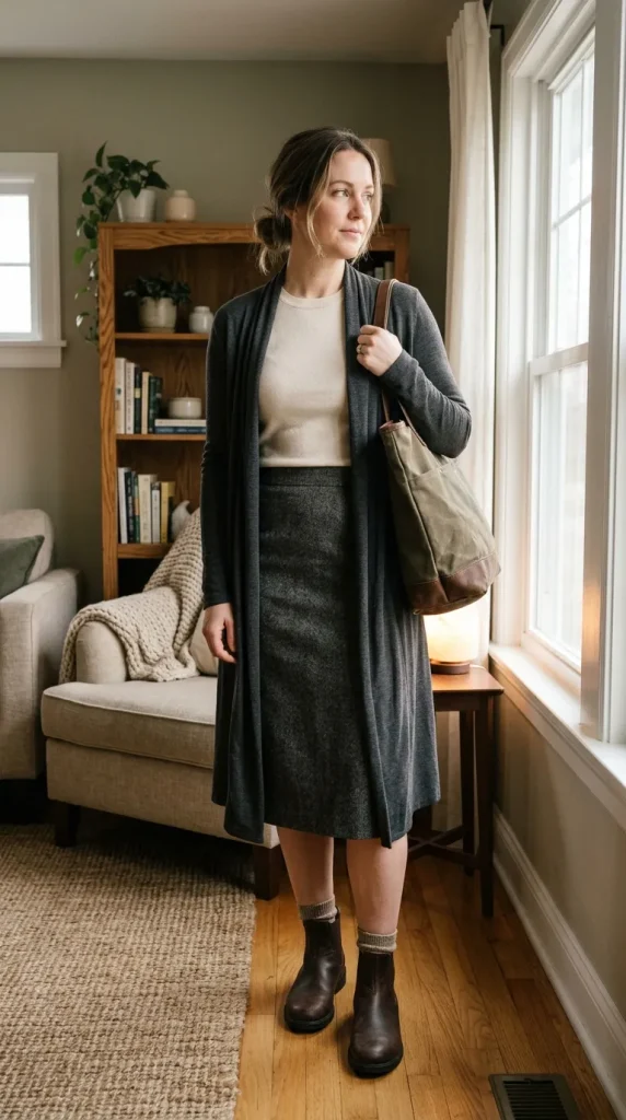 Layered Cardigan Style