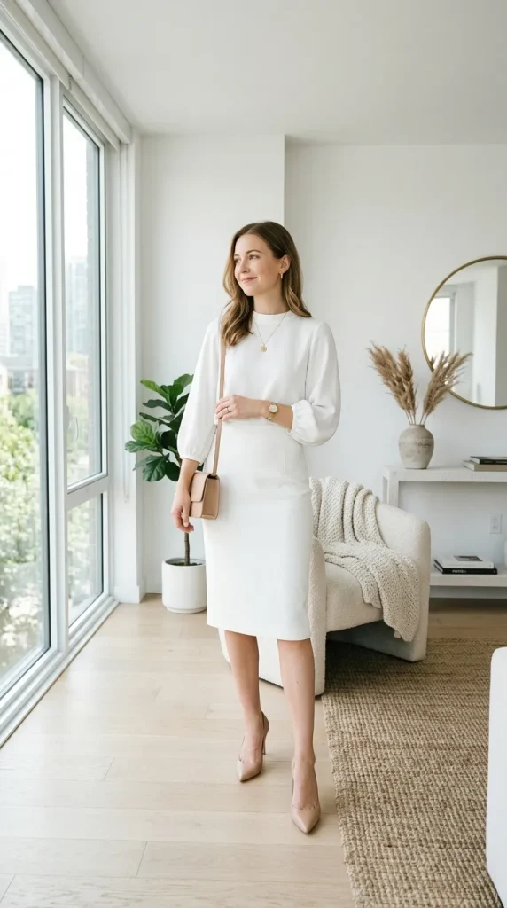 Minimalist All-White