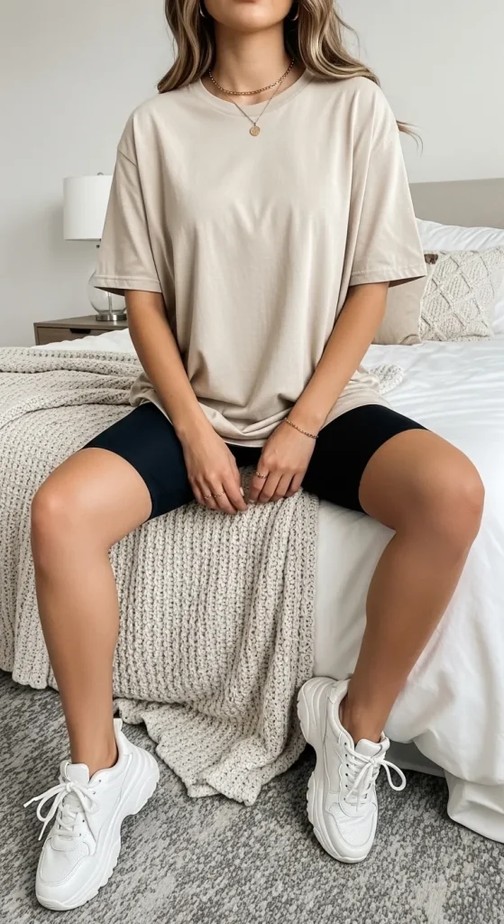 Oversized Tee Look