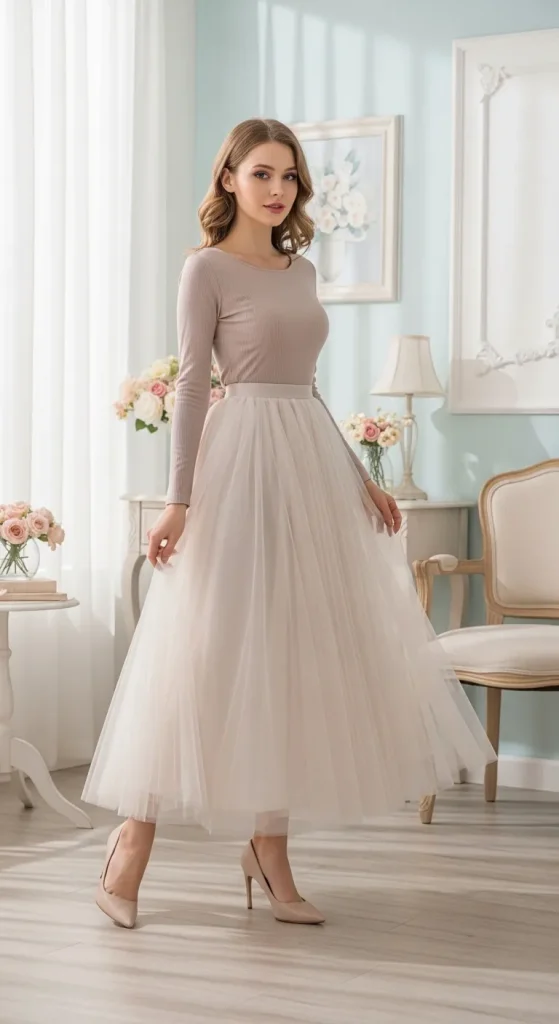 Tulle Skirt Outfit