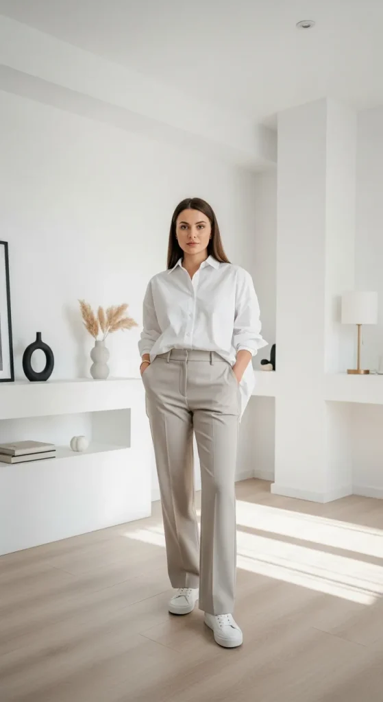 White Shirt Minimal