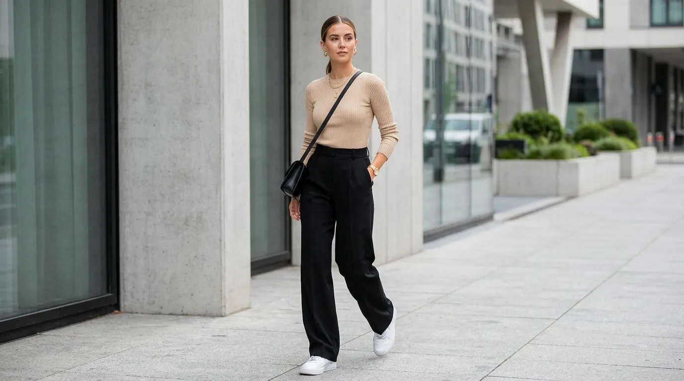 Black & Beige Contrast
