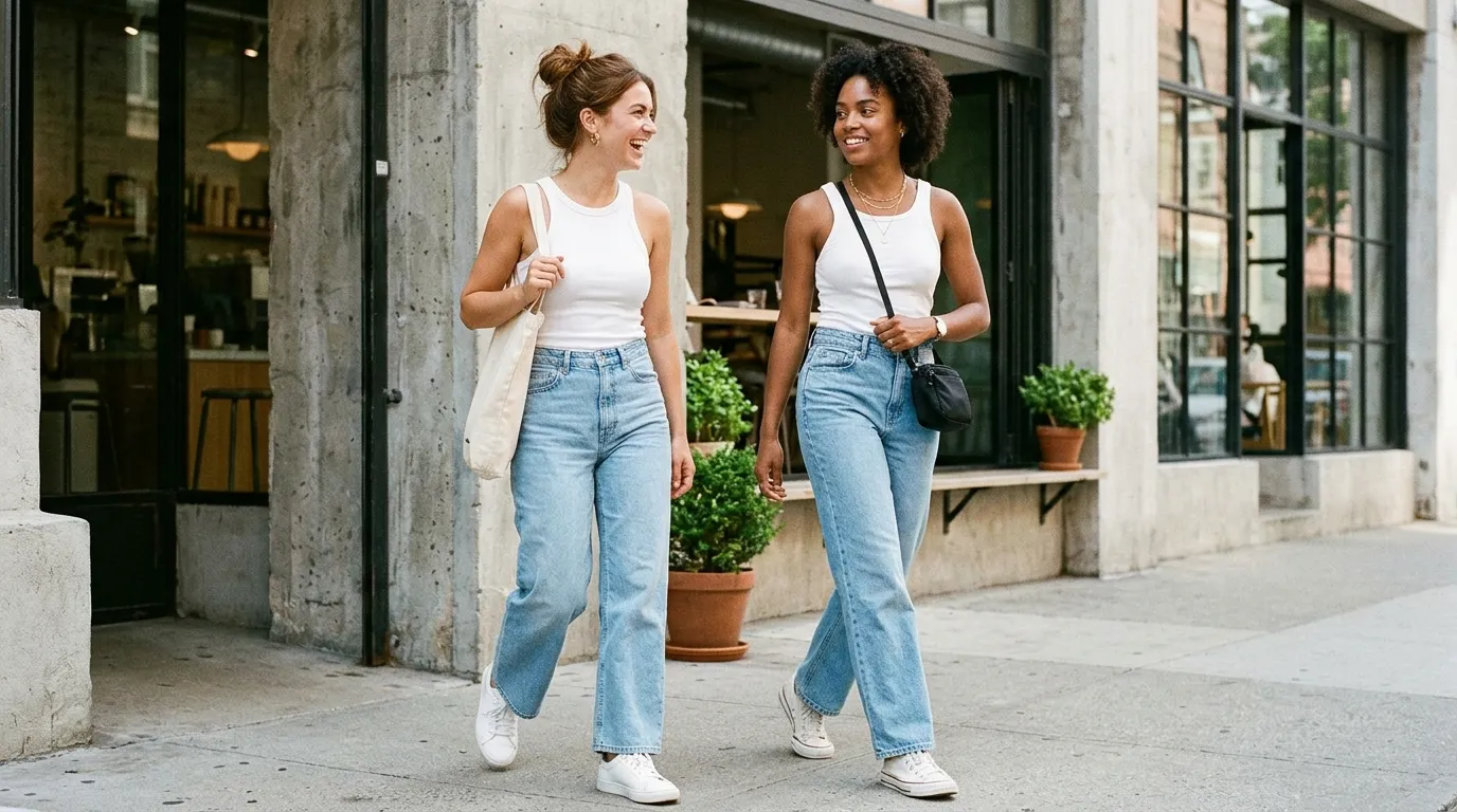 Denim Tank Duo