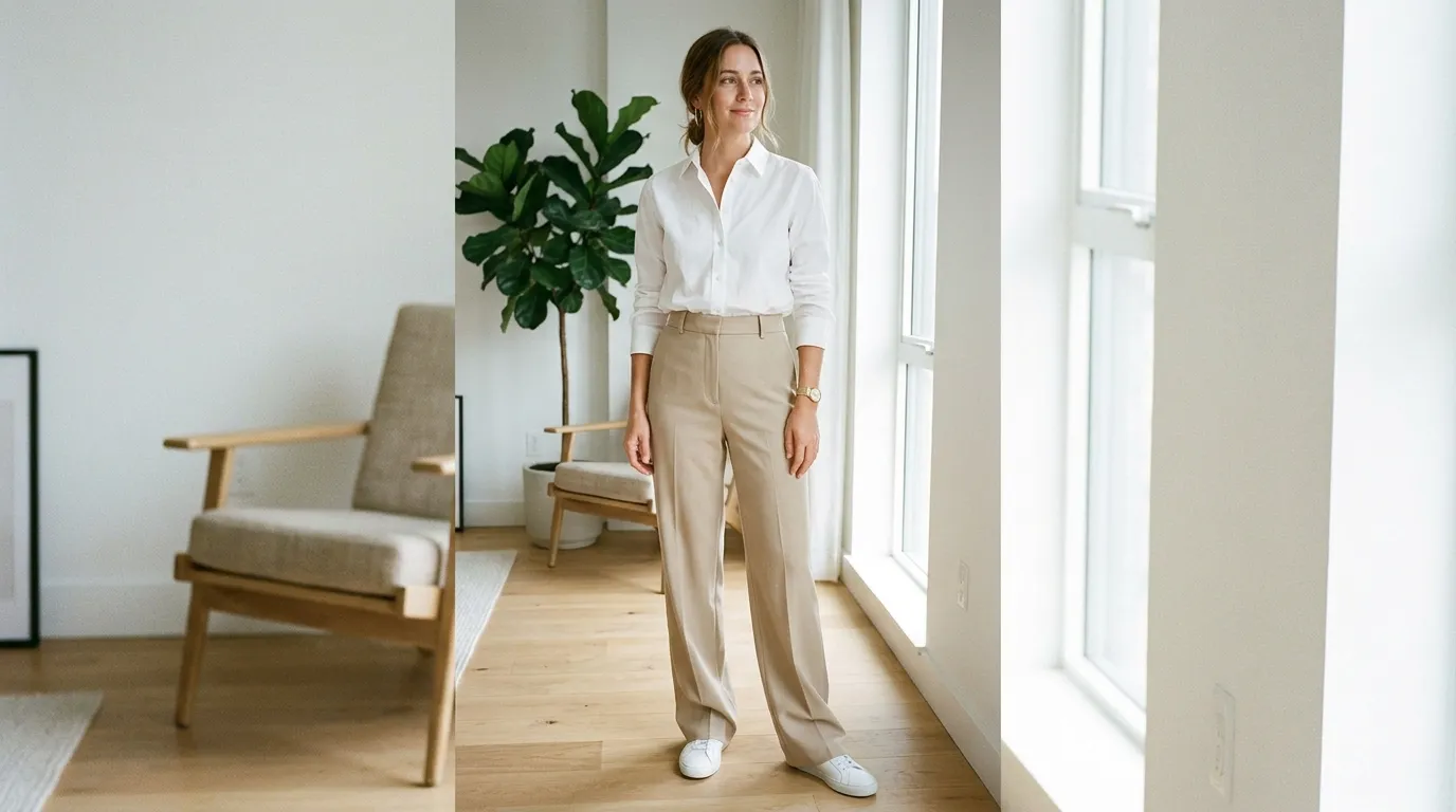 White Shirt Tuck